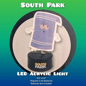 South Park Towelie LED Lamp Light Up Cutout Character Licensed Tegridy Farms 420